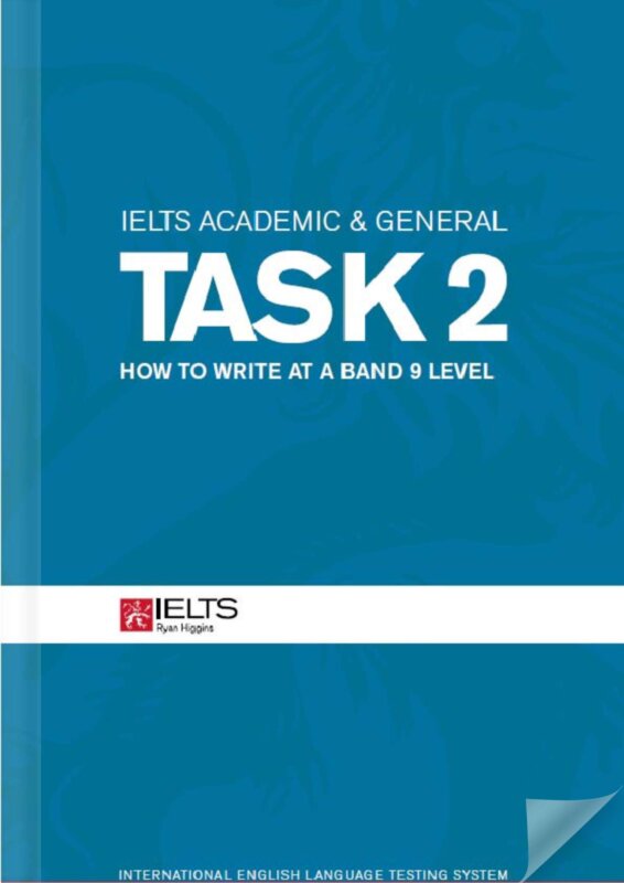 Cuốn sách hướng dẫn chi tiết cách viết bài luận Task 2 cho cả hai dạng thi IELTS Academic và General Training. Bao gồm cấu trúc bài viết chuẩn, từ vựng học thuật, chiến lược viết theo từng dạng đề, cùng các bài mẫu Band 9 kèm phân tích. Phù hợp cho người học muốn nâng cao kỹ năng viết và chinh phục điểm cao.