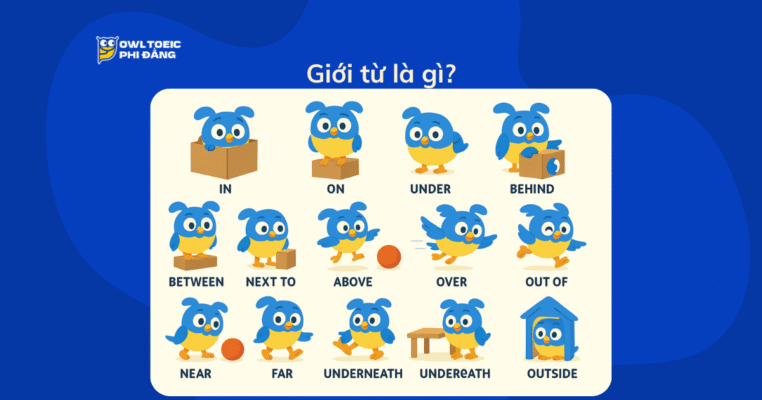 Giới từ trong tiếng Anh – Cách dùng giới từ “chuẩn TOEIC” giúp tăng điểm ngữ pháp nhanh chóng