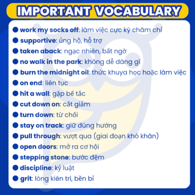 Giải đề thi IELTS Speaking Part 2 – Topic: Make a promise