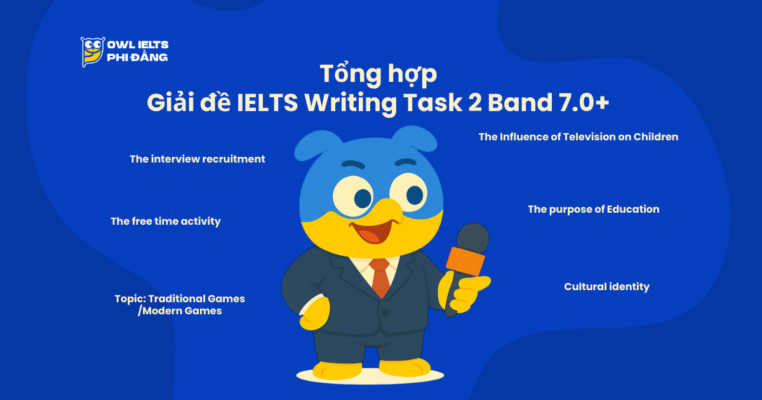 Tổng hợp 10 Bài Giải đề IELTS Writing Task 2 Band 7.0+ hay nhất | Phân tích chi tiết & Bài mẫu | Sample Cập nhật liên tục