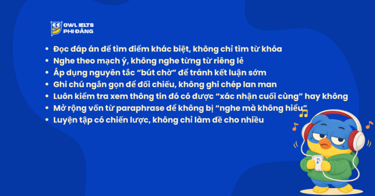 Cách tránh bẫy Distractors _ Thông tin gây nhiễu trong IELTS Listening Multiple Choice 