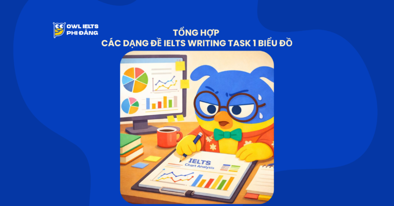 Tổng hợp các dạng đề IELTS Writing Task 1 biểu đồ: Phân biệt dạng Có thời gian (Trend) & Không có thời gian (Comparison)