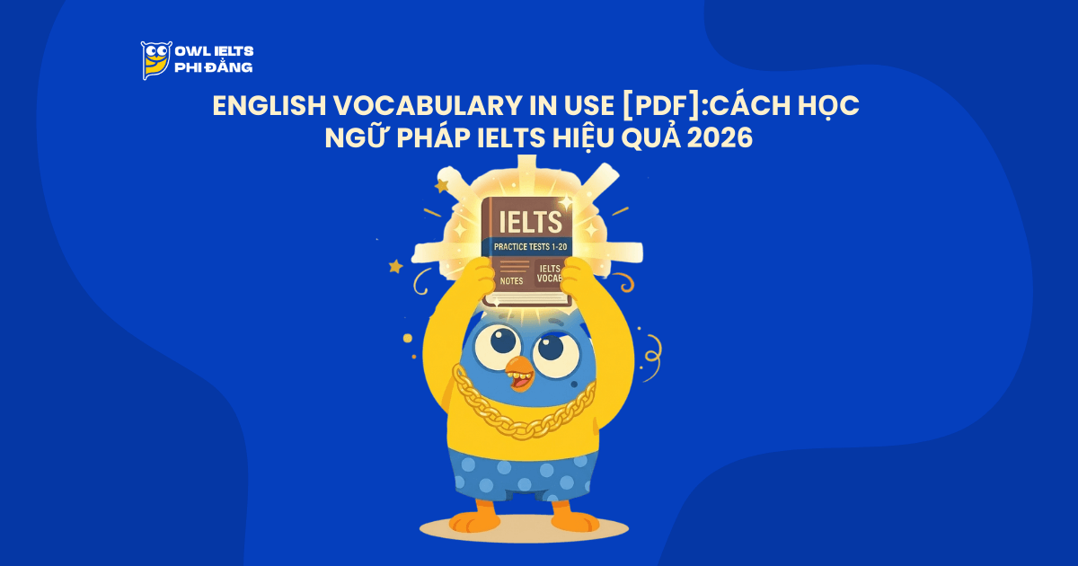 Tải bộ sách Cambridge Vocabulary for IELTS [PDF + Audio] Miễn Phí 2026.
