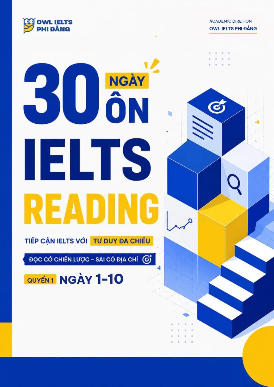 30 Ngày “Bứt Phá” IELTS Reading: Chiến Lược Tăng Band Thần Tốc [Part 1/6]
